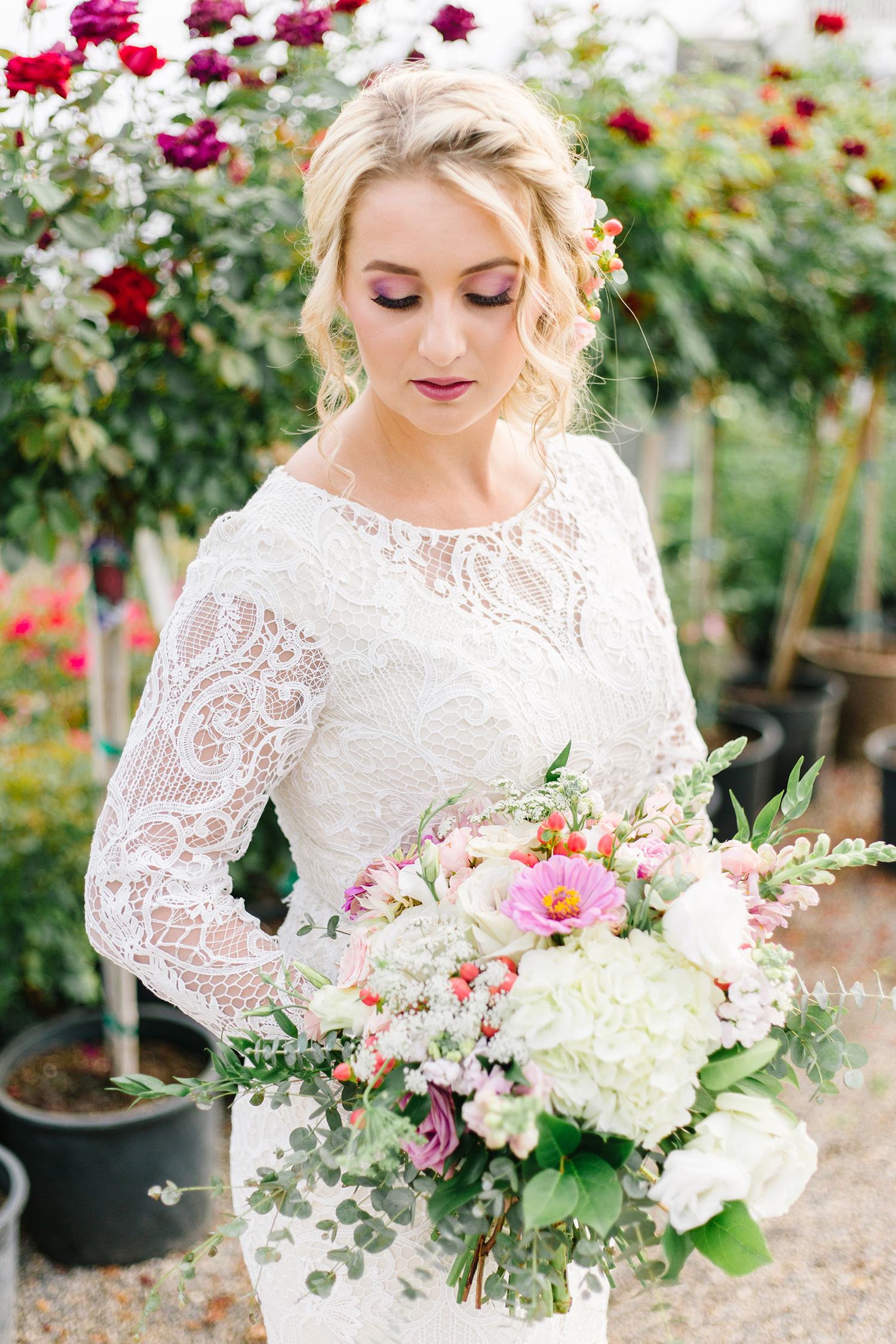 Utah Wedding Bride Photographer Greenhouse