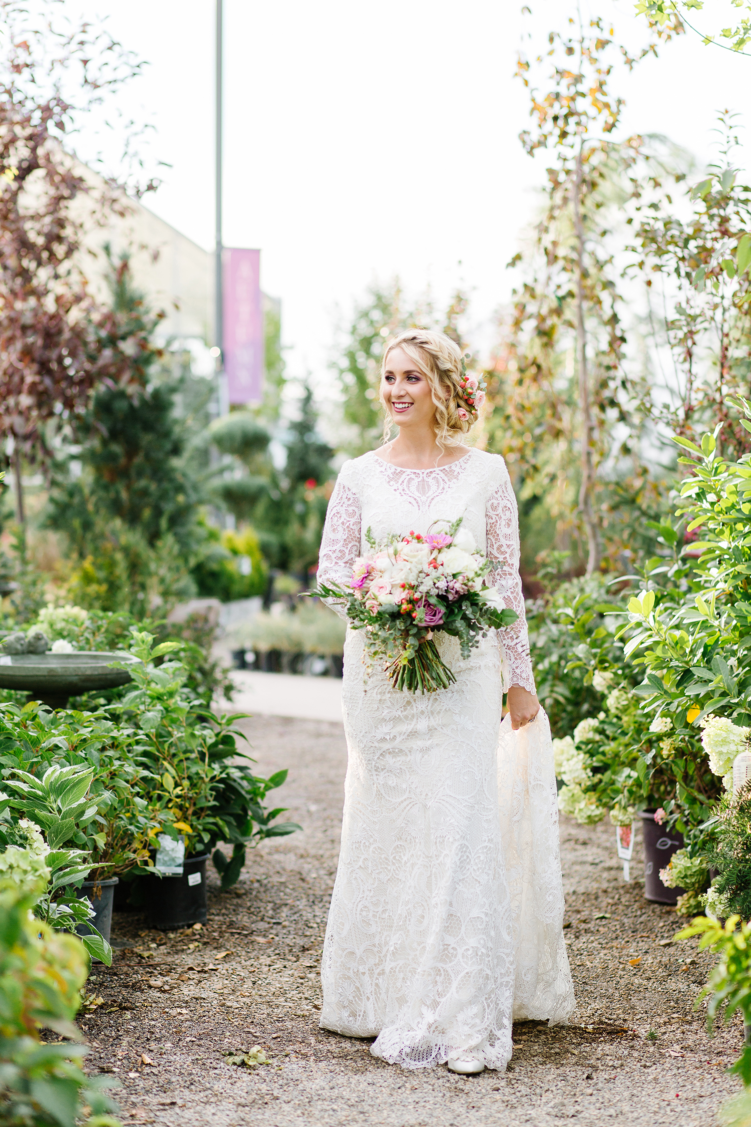 Utah Wedding Bride Photographer Greenhouse