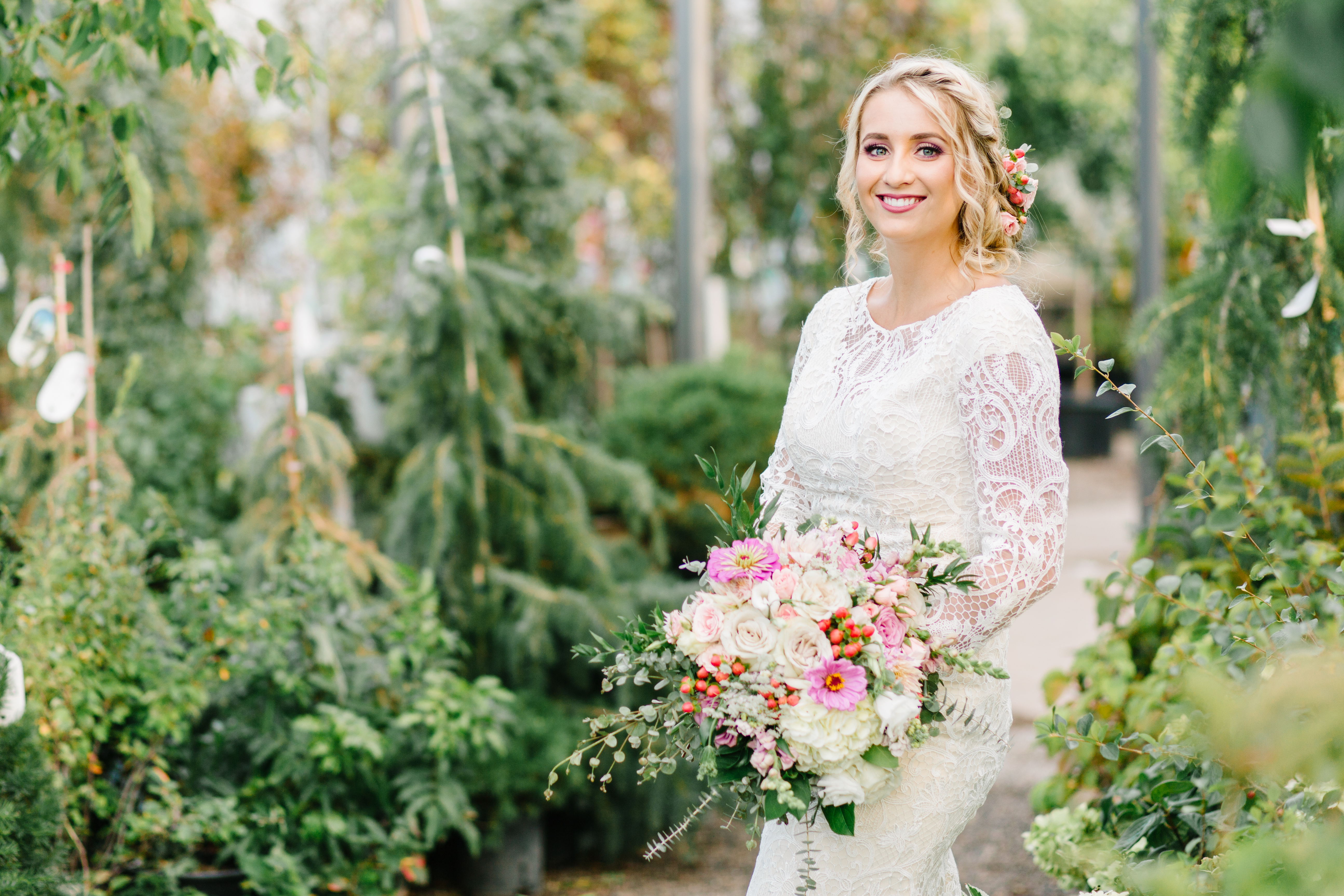 Utah Wedding Bride Photographer Greenhouse