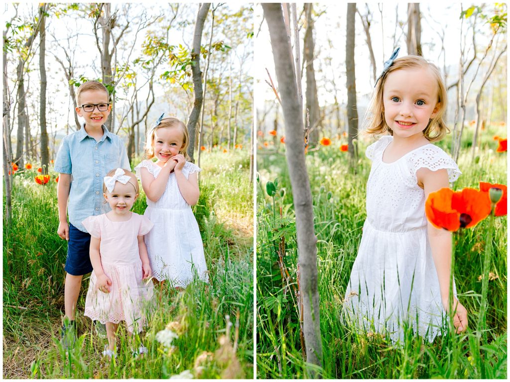 Utah Family Photographer | Utah Poppy Fields