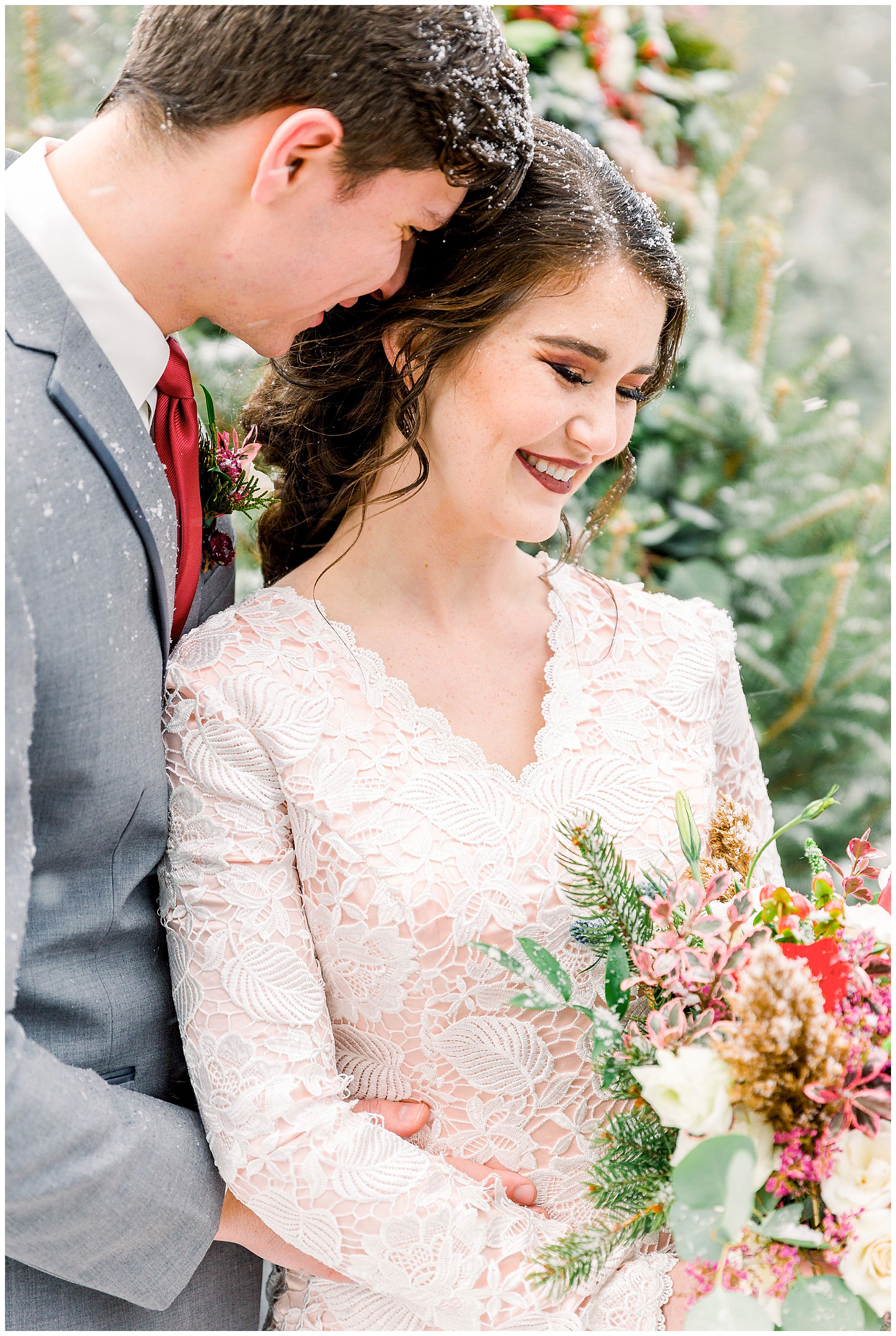 Utah Wedding Photographer | Tree Farm Bridals | Tia & Ryan