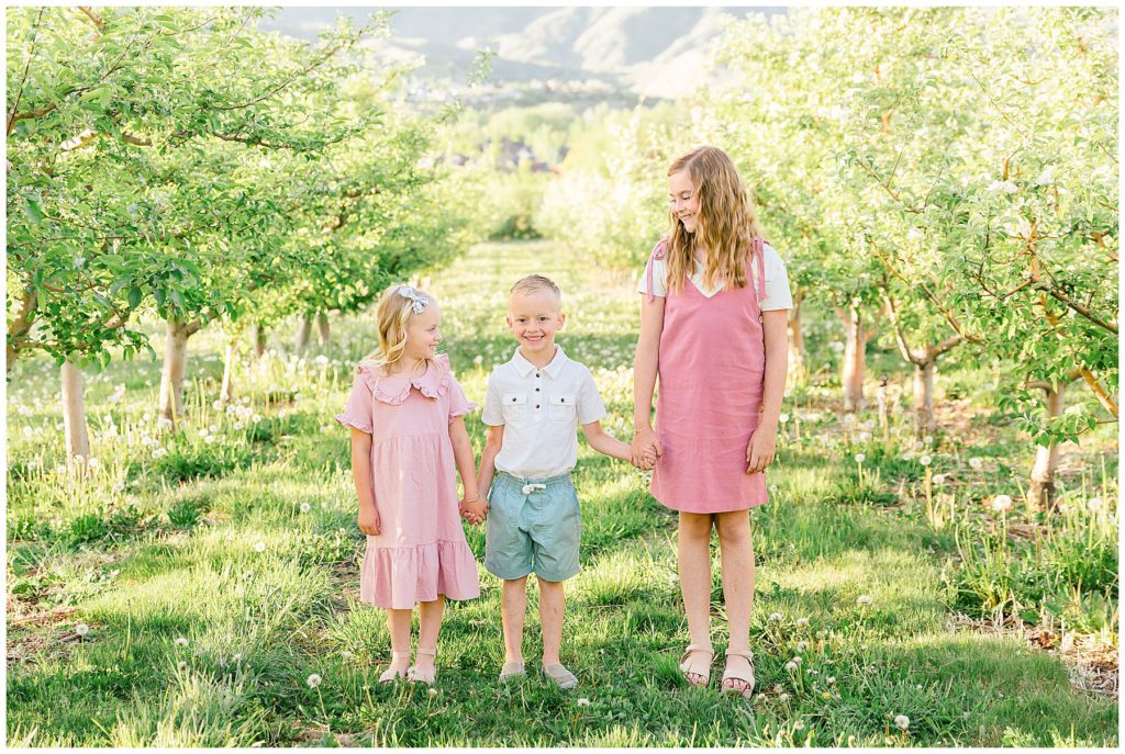 Burgess Orchard Family Session | Utah Family Photographer