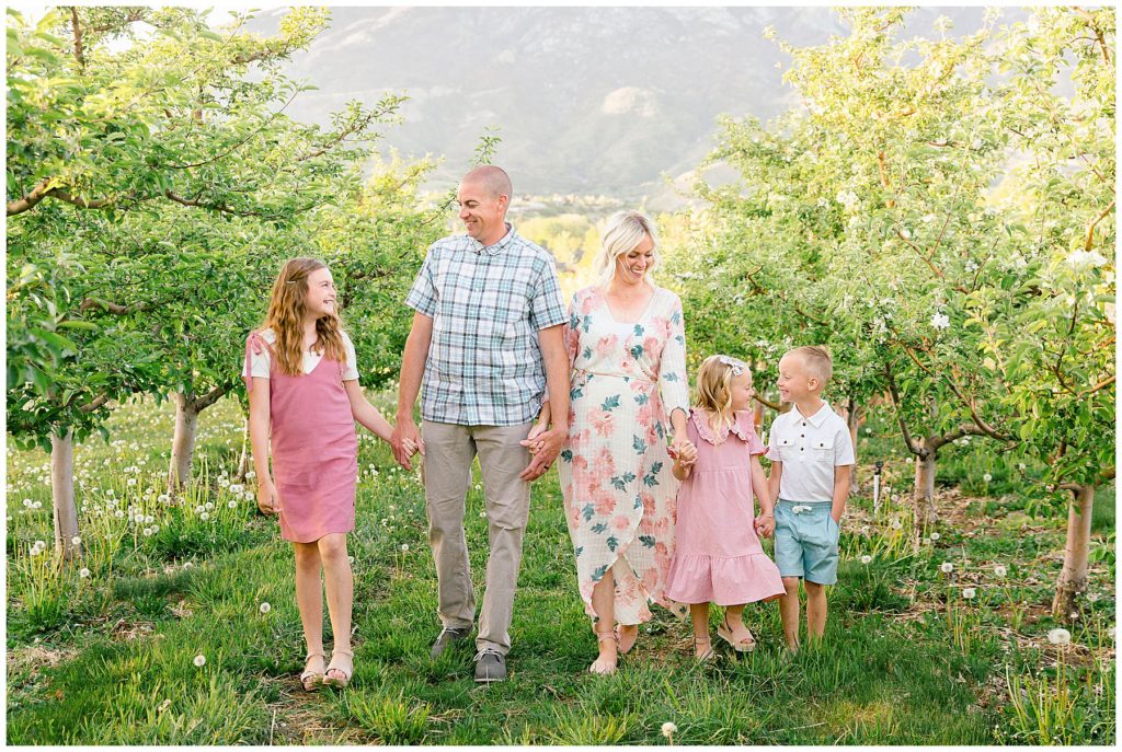 Burgess Orchard Family Session | Utah Family Photographer