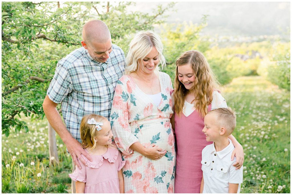 Burgess Orchard Family Session | Utah Family Photographer