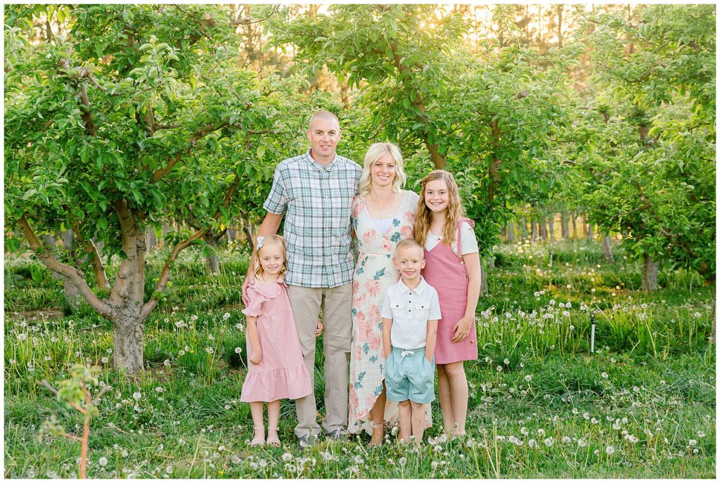 Burgess Orchard Family Session | Utah Family Photographer