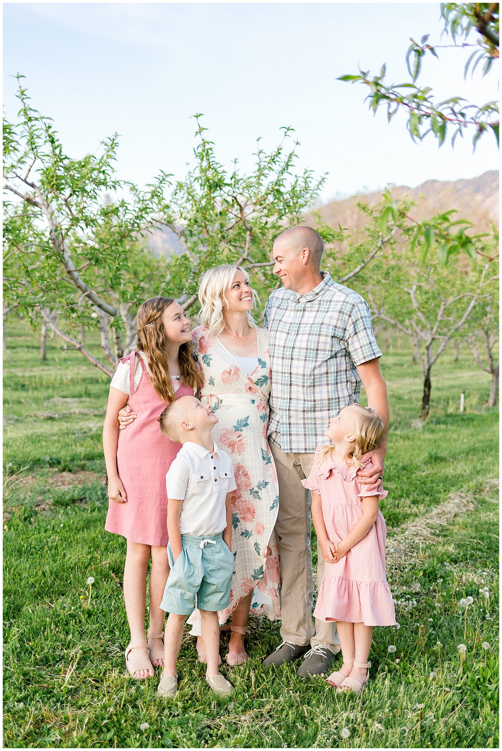 Burgess Orchard Family Session | Utah Family Photographer